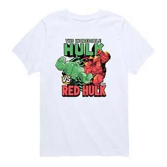 Boys 8-20 The Incredible Hulk vs. Red Hulk Graphic Tee