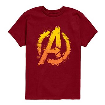 Boys 8-20 The Avengers Distressed Logo Graphic Tee