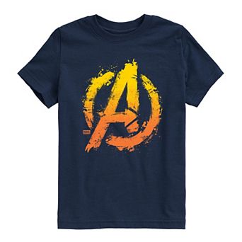 Boys 8-20 The Avengers Distressed Logo Graphic Tee
