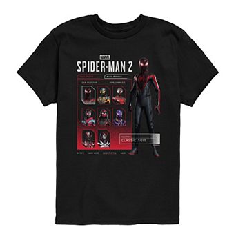 Boys 8-20 Spider-Man 2 Miles Morales Graphic Tee