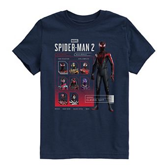 Boys 8-20 Spider-Man 2 Miles Morales Graphic Tee