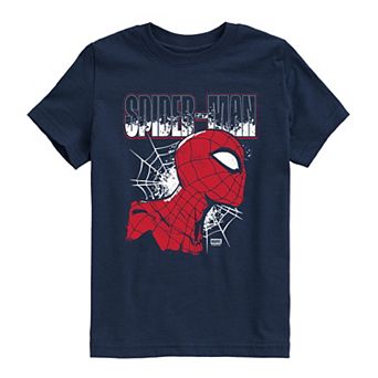Boys 8-20 Spider-Man Distressed Graphic Tee