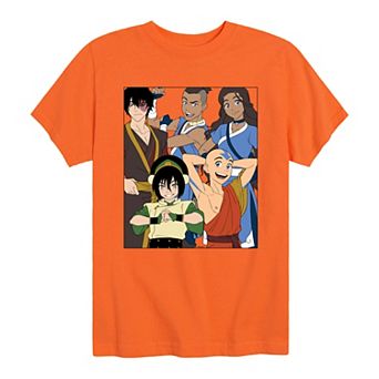 Boys 8-20 Avatar The Last Airbender Group Collage Graphic Tee