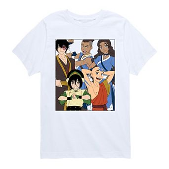 Boys 8-20 Avatar The Last Airbender Group Collage Graphic Tee