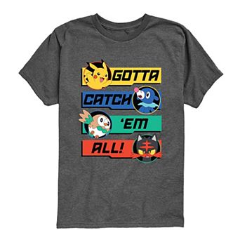Boys 8-20 Pokémon Gotta Catch 'Em All! Graphic Tee