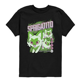Boys 8-20 Pokémon Sprigatito Graphic Tee