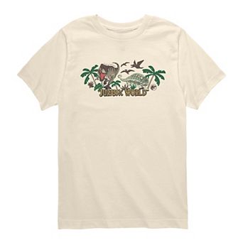 Boys 8-20 Jurassic World Tropical Dinosaurs Graphic Tee
