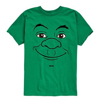 Boys 8-20 Shrek Face Graphic Tee