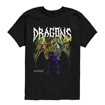Boys 8-20 How To Train Your Dragons Graphic Tee