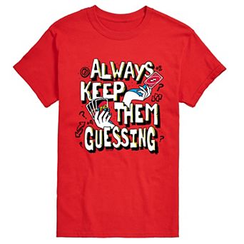 Big & Tall UNO Always Keep Them Guessing Graphic Tee