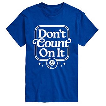 Big & Tall Magic 8 Ball Don't Count On It Graphic Tee