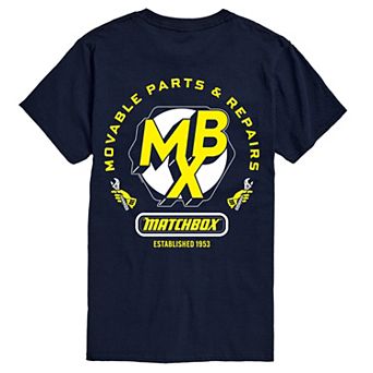 Big & Tall Matchbox Club Movable Parts & Repairs Graphic Tee