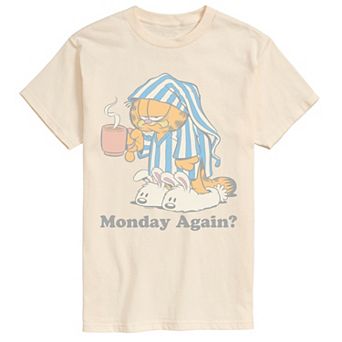 Big & Tall Garfield Distressed Graphic Tee