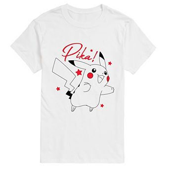Big & Tall Pokémon Pikachu Stars Graphic Tee