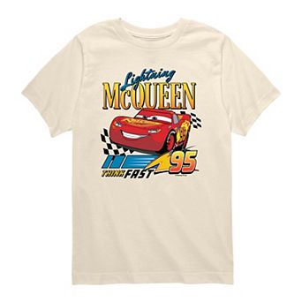 Toddler Boy Disney / Pixar's Cars Lightning McQueen Think Fast Graphic Tee