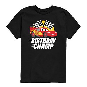 Toddler Boy Disney / Pixar's Cars Lightning McQueen Birthday Champ Graphic Tee
