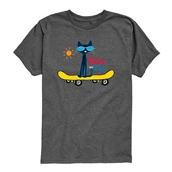 Toddler Boy Pete The Cat Skateboard Graphic Tee