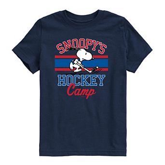 Toddler Boy Peanuts Snoopy Hockey Camp Graphic Tee