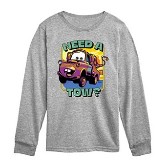 Toddler Boy Disney / Pixar's Cars Tow Mater Need A Tow? Long Sleeve Graphic Tee
