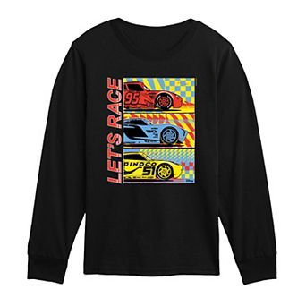 Toddler Boy Disney / Pixar's Cars Let's Race Long Sleeve Graphic Tee