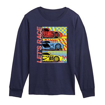 Toddler Boy Disney / Pixar's Cars Let's Race Long Sleeve Graphic Tee