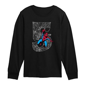 Toddler Boy Marvel Spider-Man Long Sleeve Graphic Tee