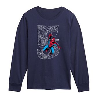 Toddler Boy Marvel Spider-Man Long Sleeve Graphic Tee