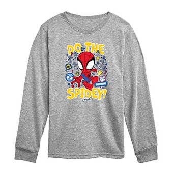 Toddler Boy Marvel Spidey And His Amazing Friends Long Sleeve Graphic Tee