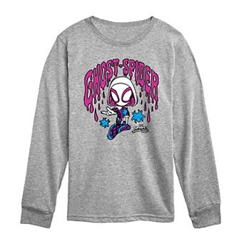 Toddler Boy Marvel Spidey And His Amazing Friends Ghost Spider Long Sleeve Graphic Tee