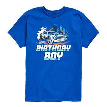 Toddler Boy Hot Wheels Birthday Boy Graphic Tee