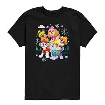 Toddler Boy Paw Patrol Group Winter Graphic Tee