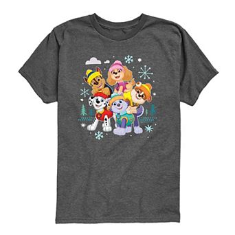 Toddler Boy Paw Patrol Group Winter Graphic Tee