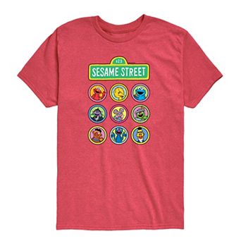 Toddler Boy Sesame Street Character Grid Graphic Tee
