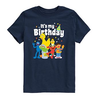 Toddler Boy Sesame Street It's My Birthday Graphic Tee