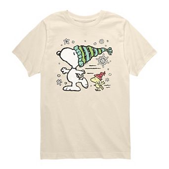 Toddler Boy Peanuts Snoopy & Woodstock Ice Skating Graphic Tee