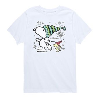 Toddler Boy Peanuts Snoopy & Woodstock Ice Skating Graphic Tee
