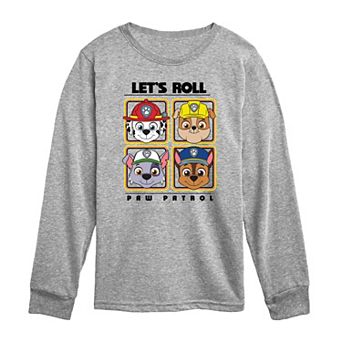 Toddler Boy Paw Patrol Let's Roll Long Sleeve Graphic Tee