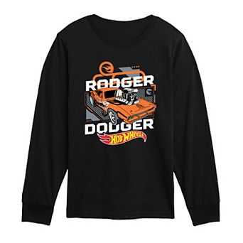Toddler Boy Hot Wheels Rodger Dodger Long Sleeve Graphic Tee