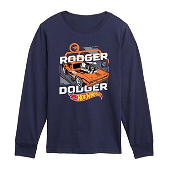 Toddler Boy Hot Wheels Rodger Dodger Long Sleeve Graphic Tee