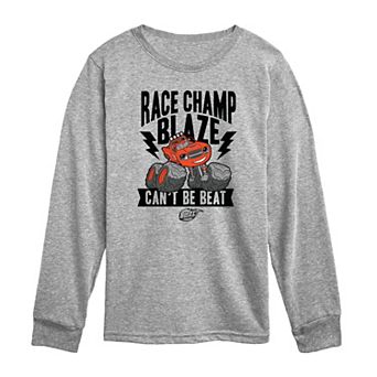 Toddler Boy Blaze and the Monster Machines Race Champ Blaze Long Sleeve Graphic Tee