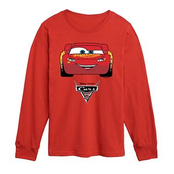 Toddler Boy Disney / Pixar's Cars Lightning McQueen Long Sleeve Graphic Tee