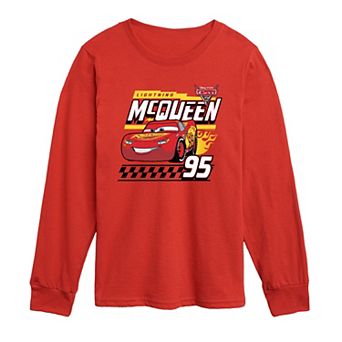 Toddler Boy Disney / Pixar's Cars Lightning McQueen Long Sleeve Graphic Tee
