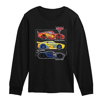 Toddler Boy Disney / Pixar's Cars Side Profiles Long Sleeve Graphic Tee