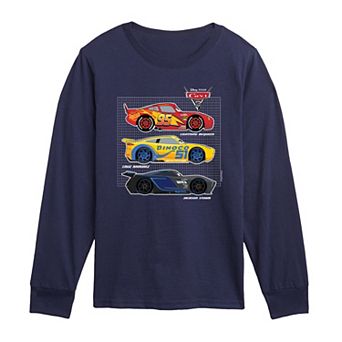 Toddler Boy Disney / Pixar's Cars Side Profiles Long Sleeve Graphic Tee