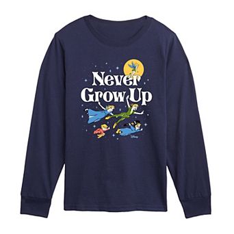 Toddler Boy Disney's Peter Pan Never Grow Up Long Sleeve Graphic Tee