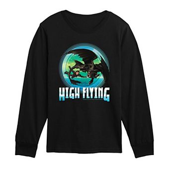 Toddler Boy How To Train Your Dragon High Flying Long Sleeve Graphic Tee