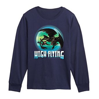 Toddler Boy How To Train Your Dragon High Flying Long Sleeve Graphic Tee