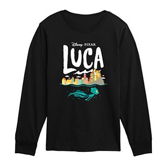Toddler Boy Disney / Pixar's Luca Coastal Sea Monster Long Sleeve Graphic Tee