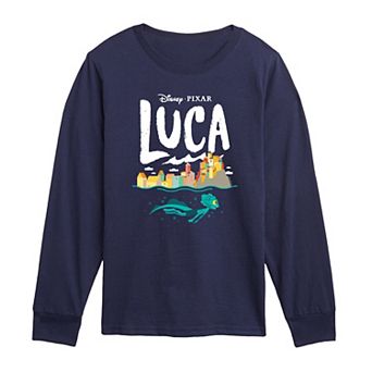 Toddler Boy Disney / Pixar's Luca Coastal Sea Monster Long Sleeve Graphic Tee
