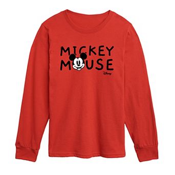 Toddler Boy Disney's Mickey Mouse Long Sleeve Graphic Tee